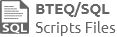 BTEQ/SQL - Scripts Files